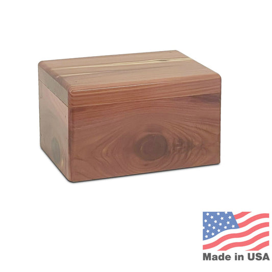 Highland Cedar Small Pet Urn